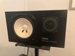 Set Yamaha NS-10M studio monitors + Alesis Versterker, Gebruikt, 60 tot 120 watt, Front, Rear of Stereo speakers, Ophalen