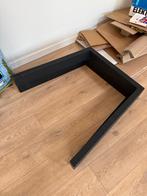 2x Metalen Tafelpoot Zwart, Ophalen, Tafelpoot, Gebruikt, Minder dan 50 cm
