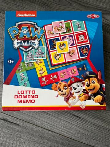 Paw patrol lotto, domino en memorie beschikbaar voor biedingen