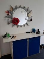 Toilettafel nachtkastjes spiegel, Huis en Inrichting, Ophalen, Zo goed als nieuw, Hout