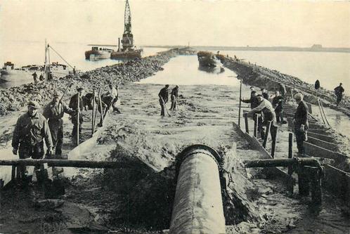 (701-201-035) Harderwijk Dijkbouw Z Flevoland, Verzamelen, Ansichtkaarten | Nederland, Gelderland, Verzenden