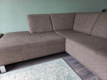 Hoekbank met hocker