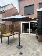Parasol grijs, Tuin en Terras, Ophalen, Gebruikt, 2 tot 3 meter, Kantelbaar