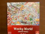 Puzzel Wacky World: Waterworld 1000 stukjes, Hobby en Vrije tijd, Gebruikt, Ophalen of Verzenden, 500 t/m 1500 stukjes, Legpuzzel