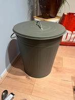 Prullenbak / ikea KNODD ton met deksel grijs, Ophalen, Gebruikt, Hout, Met deksel