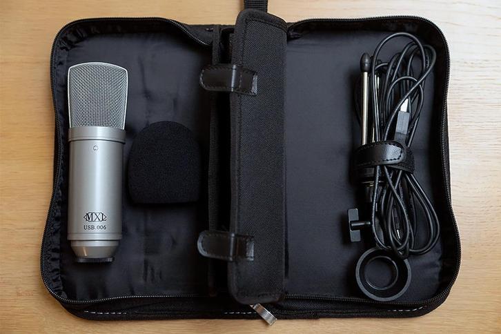 MXL - USB Condensator Microfoon (z.g.a.n.), Muziek en Instrumenten, Microfoons, Zo goed als nieuw, Studiomicrofoon, Ophalen