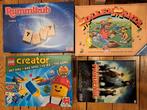 4 Bordspellen: Rummikub, MollenMania, Pandemic, LEGO Creator, Hobby en Vrije tijd, Gezelschapsspellen | Bordspellen, Ophalen, Zo goed als nieuw