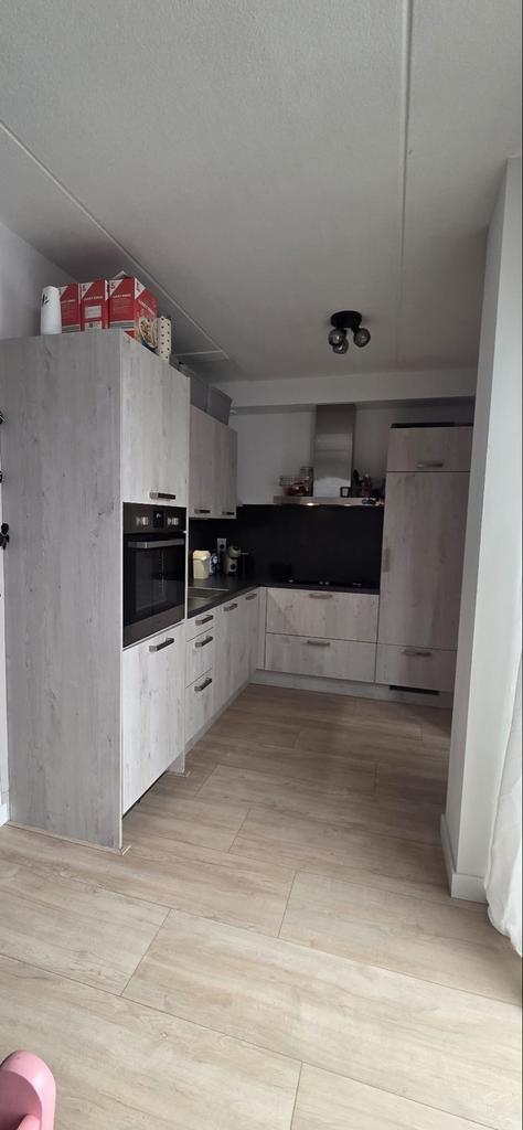 Grando Keuken 6 jaar oud, Huis en Inrichting, Keuken | Complete keukens, Gebruikt, Hoekkeuken, Overige kleuren, Hout, Ophalen