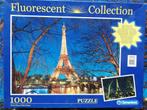 Puzzel 1000 stukjes: De Eiffeltoren, Ophalen of Verzenden, 500 t/m 1500 stukjes, Gebruikt, Legpuzzel