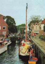 Blokzeil, sluis, Verzamelen, Ansichtkaarten | Nederland, Ophalen of Verzenden, 1980 tot heden, Gelopen, Overijssel