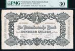 PMG 30: 100 Gulden 1915 ‘Reliëfrand’ - AE049084, Ophalen of Verzenden, 100 gulden, Los biljet