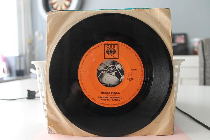 7" Single Frankie Yankovic - Tinker Polka / Ohio Polka, Cd's en Dvd's, Vinyl Singles, Gebruikt, Single, Pop, 7 inch, Verzenden