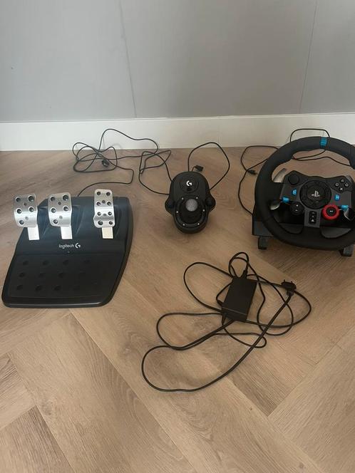 Logitech G29 + Shifter en Originele doos, Computers en Software, Joysticks, Zo goed als nieuw, Ophalen