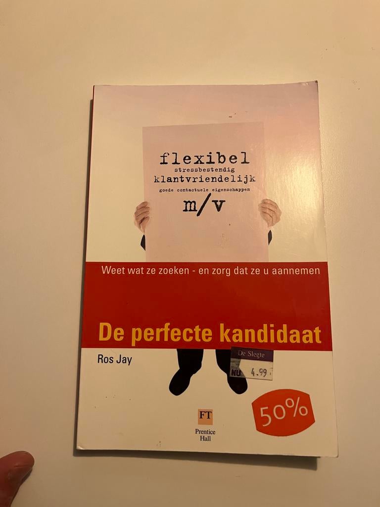 De perfecte kandidaat - Ros Jay, Ophalen of Verzenden, Gelezen