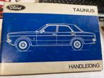 Instructie boekje Ford Taunus, Ophalen of Verzenden