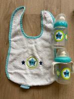 Baby fles, tuitbeker en slab 'Boy' - Nieuw!, Ophalen of Verzenden, Nieuw, Overige typen