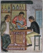 keramisch wandplastiek tegel Westraven Café Porceleyne Fles, Antiek en Kunst, Ophalen of Verzenden