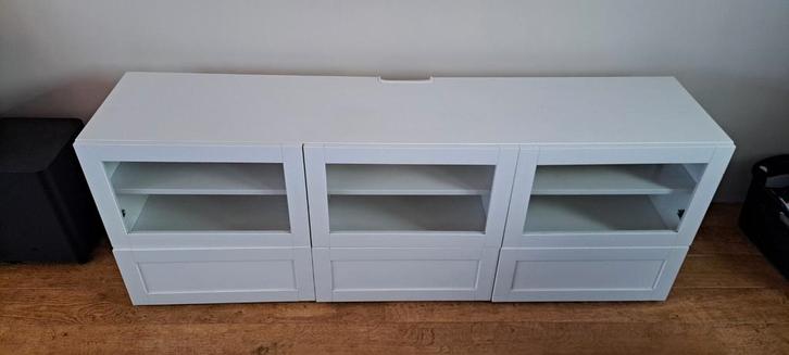 IKEA BESTA TV meubels, Huis en Inrichting, Kasten | Televisiemeubels, Gebruikt, Minder dan 100 cm, 25 tot 50 cm, Ophalen