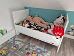 Peuterbed of ledikant hoogglans wit, Kinderen en Baby's, Kinderkamer | Bedden, Ophalen, 70 tot 85 cm, Zo goed als nieuw, Minder dan 140 cm