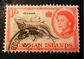 Britse kolonie : Cayman Islands Mi-nr 163 Leguaan 1/- 1962 beschikbaar voor biedingen