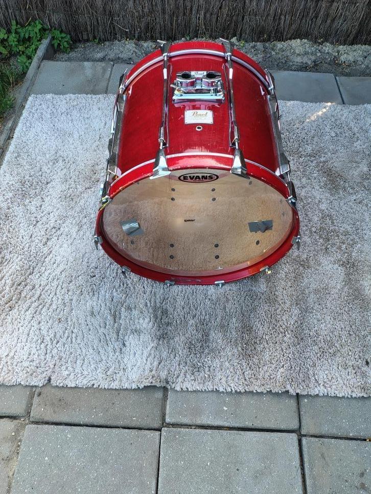 Pearl Custom Z, Hayman hardware , Paiste 802 16", Muziek en Instrumenten, Drumstellen en Slagwerk, Gebruikt, Pearl, Ophalen