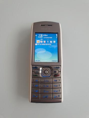 Zeldzame Nokia E50 zilver in goede staat beschikbaar voor biedingen