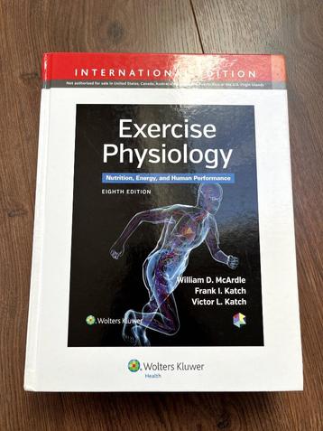 Exercise Physiology beschikbaar voor biedingen