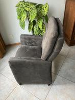 2 Eetkamerstoelen antraciet, Huis en Inrichting, Fauteuils, Minder dan 75 cm, Ophalen of Verzenden, Zo goed als nieuw, 50 tot 75 cm