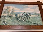 Schilderij met paard, Antiek en Kunst, Ophalen