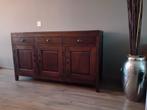In Indonesië  handgemaakt hardhouten dressoir, Huis en Inrichting, Kasten | Dressoirs, Ophalen of Verzenden, 25 tot 50 cm