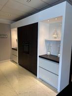 Showroom keuken voor maar €17.500,-, Ophalen, Wit, Dubbelwandige keuken, Hoogglans of Gelakt