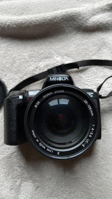 Minolta Maxxum HTSI body + Sigma UC II 28-105 mm lens beschikbaar voor biedingen