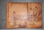 Groot, leeg, vermoedelijk leren, fotoalbum Indonesië, Ophalen