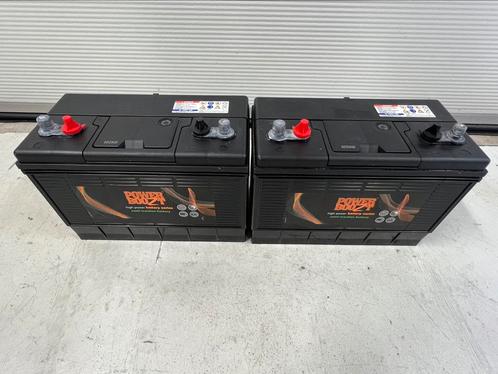 2 stuks Powerboozt Semi-Tractie accu 12V 105Ah, Auto-onderdelen, Accu's en Toebehoren, Gebruikt, Ophalen