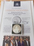 Munt Eedaflegging Willem-Alexander + Certificaat, Ophalen of Verzenden