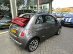 FIAT 500C TURBO CABRIO ECC L.M. VELGEN BLUET., 945 kg, Stof, Gebruikt, Euro 6