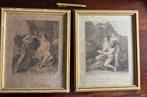 2 antieke gravures van Perseus en Andromeda I.B. Cripriani, Ophalen of Verzenden