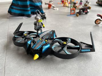 9253, Playmobil megadrone met agent / politie en acc beschikbaar voor biedingen