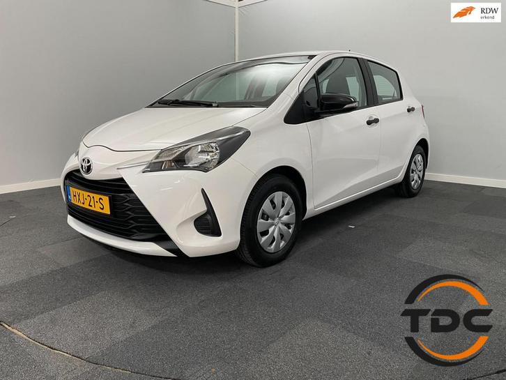 Toyota Yaris 1.0 VVT-i Active AIRCO PDC 5476KM Onderhoudshis, Auto's, Toyota, Bedrijf, Te koop, Yaris, ABS, Achteruitrijcamera