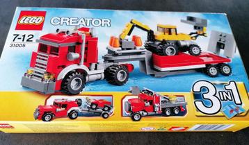 Lego Creator 31005 Transportwagen; 3 modellen (uit 2013). beschikbaar voor biedingen