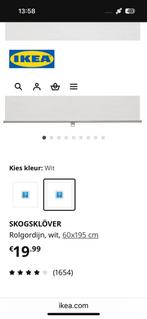 IKEA Rolgordijn Wit 60x195cm - Nieuw, Wit, Nieuw, 150 tot 200 cm, 50 tot 100 cm