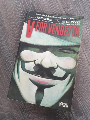 V for Vendetta (comic) beschikbaar voor biedingen