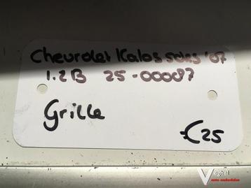 Chevrolet Kalos 2007 1.2 B 2500087 Grille  beschikbaar voor biedingen