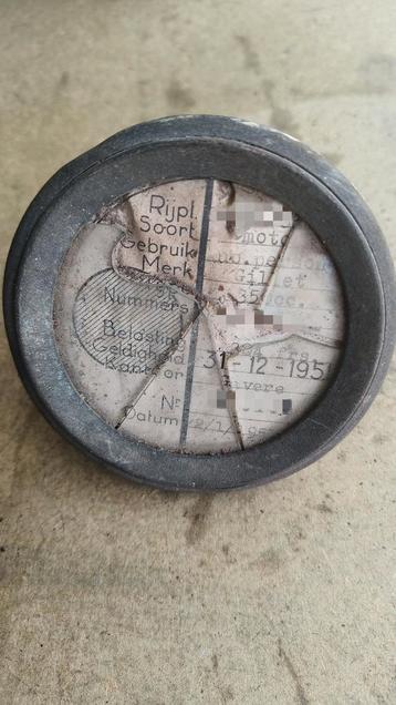 Gillet 350CC Takshouder met Taksplaatje - Oldtimer beschikbaar voor biedingen