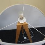 Zuiver Tripod Vloerlamp | Design Lamp | Wit / Hout | Lampen, Hout, Gebruikt, -, -