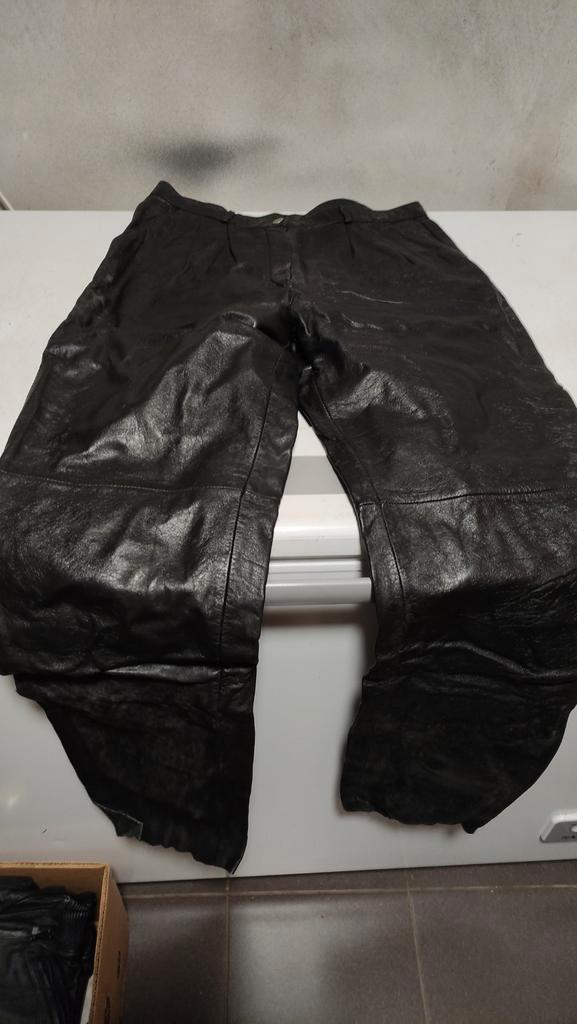 Motorbroek unisex maat 46, Motoren, Kleding | Motorkleding, Broek | leer, Dames, Heren, Tweedehands, Ophalen of Verzenden