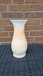 marmeren vaas, Overige kleuren, Ophalen of Verzenden, Minder dan 50 cm, Glas
