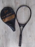 Dunlop X20 tennis racket met hoes, Sport en Fitness, Tennis, Racket, Gebruikt, Ophalen of Verzenden, Dunlop