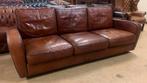 Prachtige Baxter Bank 3,5 Zits Bruin., Ophalen of Verzenden, Gebruikt, Leer, Baxter