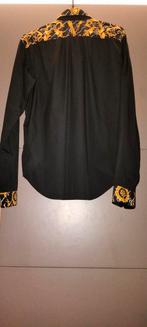 Versace hemd, Kleding | Heren, Overhemden, Ophalen of Verzenden, Zo goed als nieuw, Zwart, Halswijdte 41/42 (L)